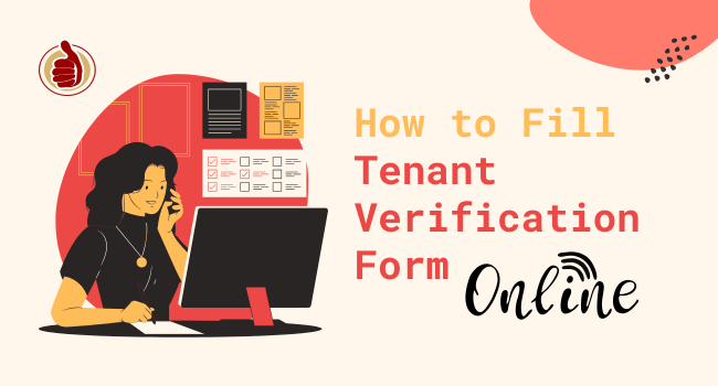 How to Fill Tenant Verification Form Online